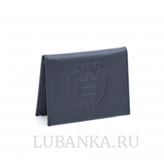 Обложка для удостоверения ФСО темно синяя