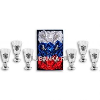 Хрустальные рюмки лафитники «Хрустальный Звон»